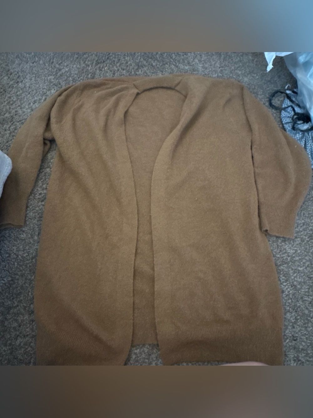 Maurices Brown Open-Front Cozy Cardigan